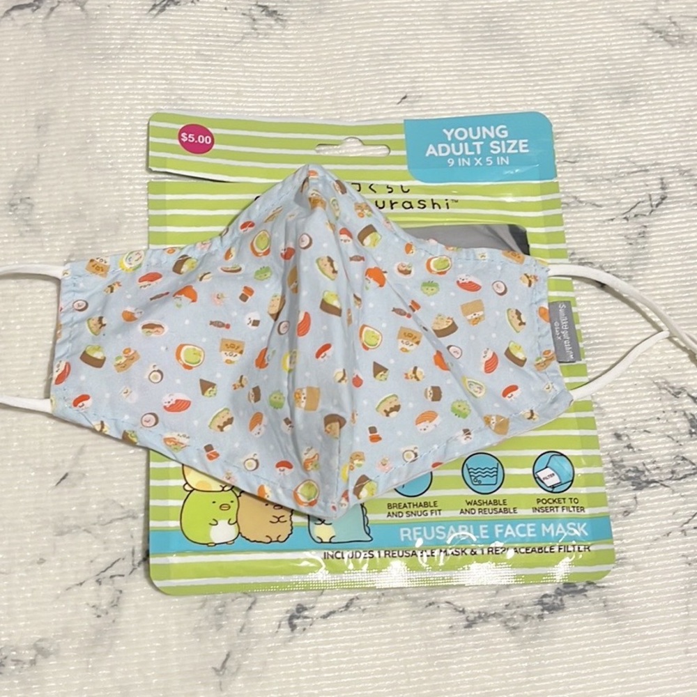 Sumikko Gurashi Young Adult Face Mask